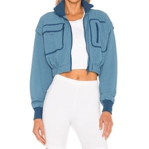 FP Movement  by Free People Forty Love cropped sports jacket